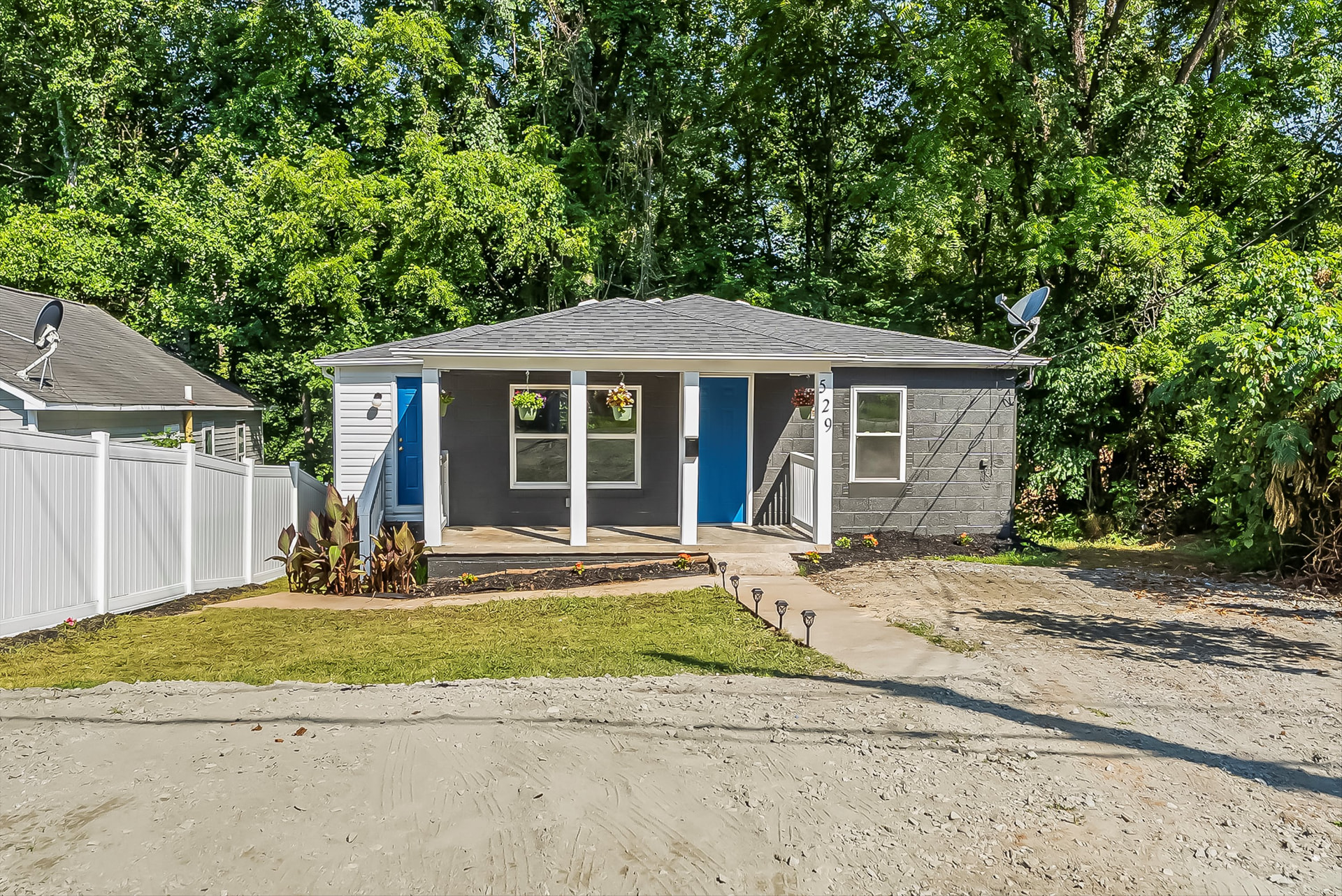 Fully remodeled home exterior on Stage St in Lenoir, NC